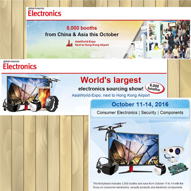 Xunheng Electronics will take part in Hongkong Global Source